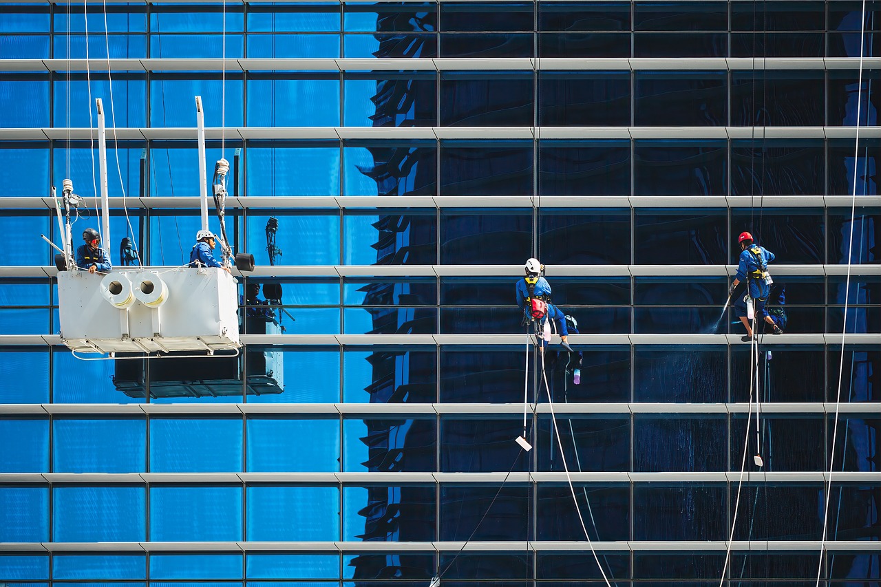 F1rst Choice professional cleaning team at work